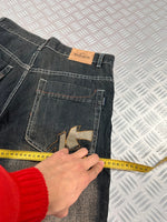 Vintage Tribal y2k Hip Hop Baggy Jeans 00s