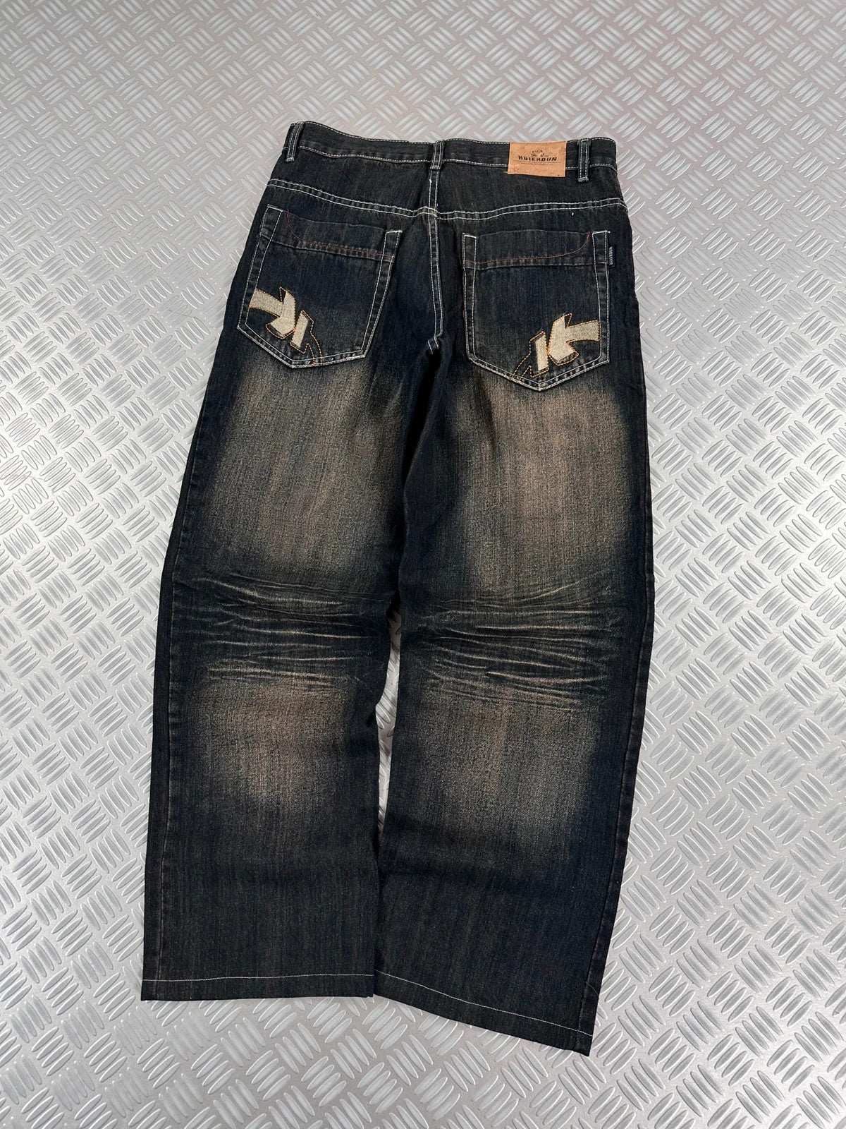 Vintage Tribal y2k Hip Hop Baggy Jeans 00s