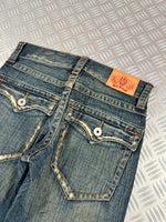 Vintage Y2K Denim Boot cut Japanese Jeans 00s