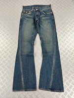 Vintage Y2K Denim Boot cut Japanese Jeans 00s