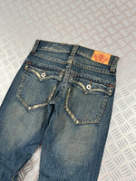 Vintage Y2K Denim Boot cut Japanese Jeans 00s