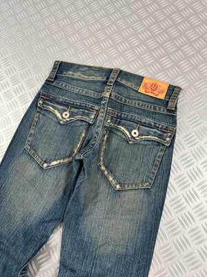 Vintage Y2K Denim Boot cut Japanese Jeans 00s