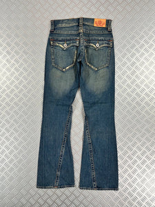 Vintage Y2K Denim Boot cut Japanese Jeans 00s