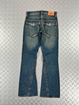 Vintage Y2K Denim Boot cut Japanese Jeans 00s