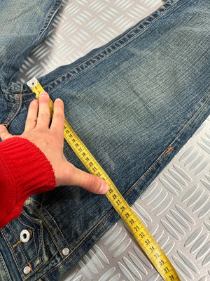 Vintage Y2K Denim Boot cut Japanese Jeans 00s