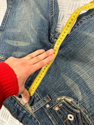 Vintage Y2K Denim Boot cut Japanese Jeans 00s