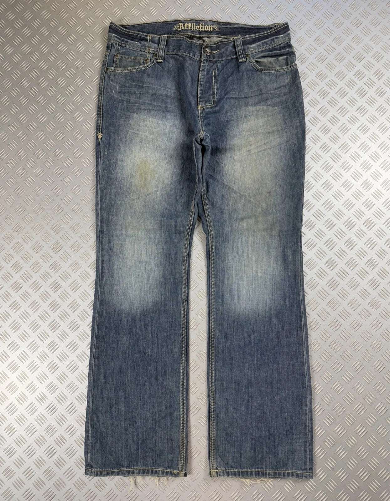 Vintage Affliction Hip Hop y2k Baggy Jeans 2000s style rare piece