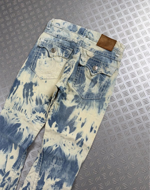 Vintage Flared True Religion Faded Joey y2k Jeans 2000s