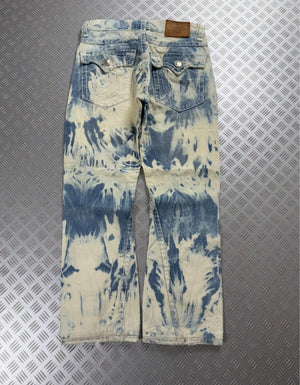 Vintage Flared True Religion Faded Joey y2k Jeans 2000s