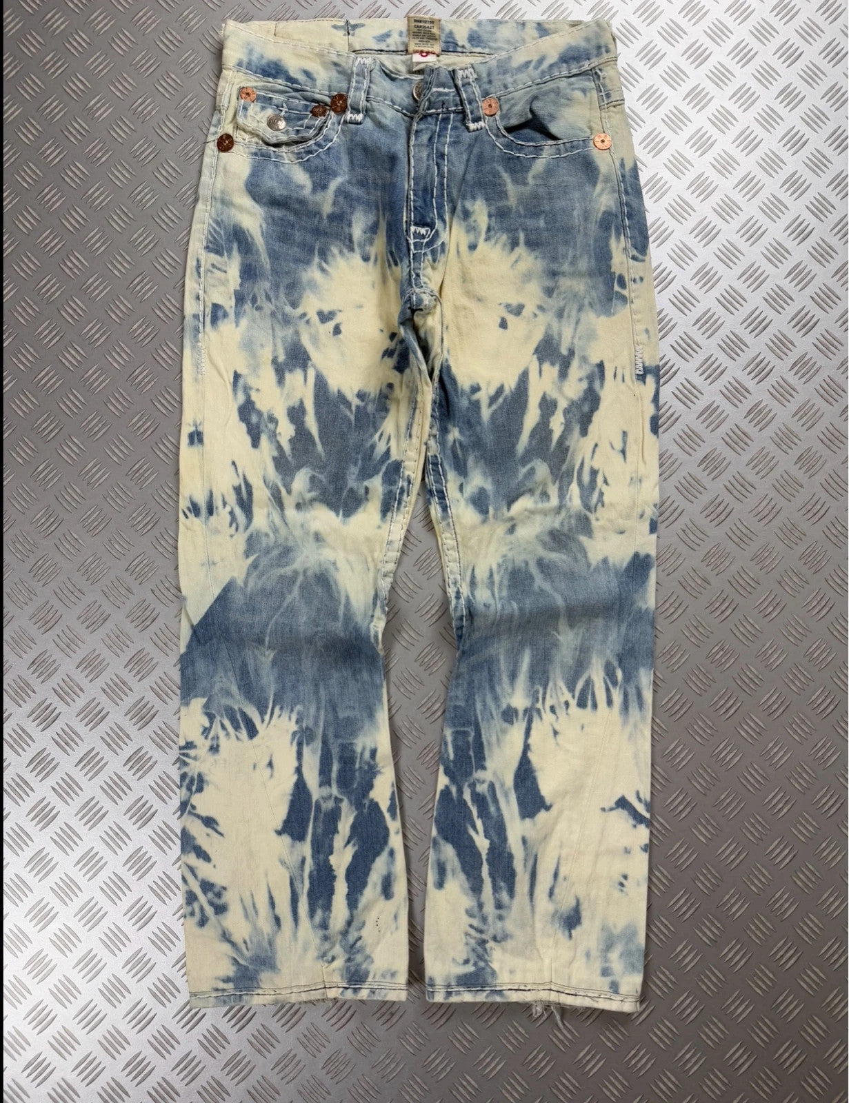 Vintage Flared True Religion Faded Joey y2k Jeans 2000s