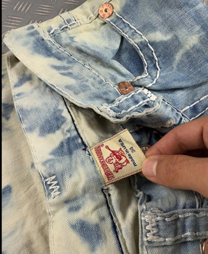 Vintage Flared True Religion Faded Joey y2k Jeans 2000s
