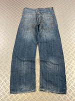 Vintage G-Unit Embroidered Tribal Hip Hop Denim Baggy Jeans 2000s style