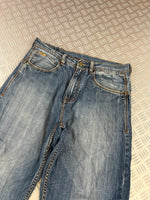 Vintage G-Unit Embroidered Tribal Hip Hop Denim Baggy Jeans 2000s style