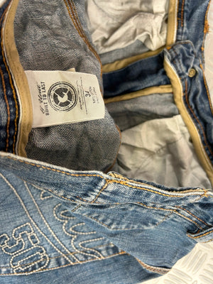 Vintage G-Unit Embroidered Tribal Hip Hop Denim Baggy Jeans 2000s style