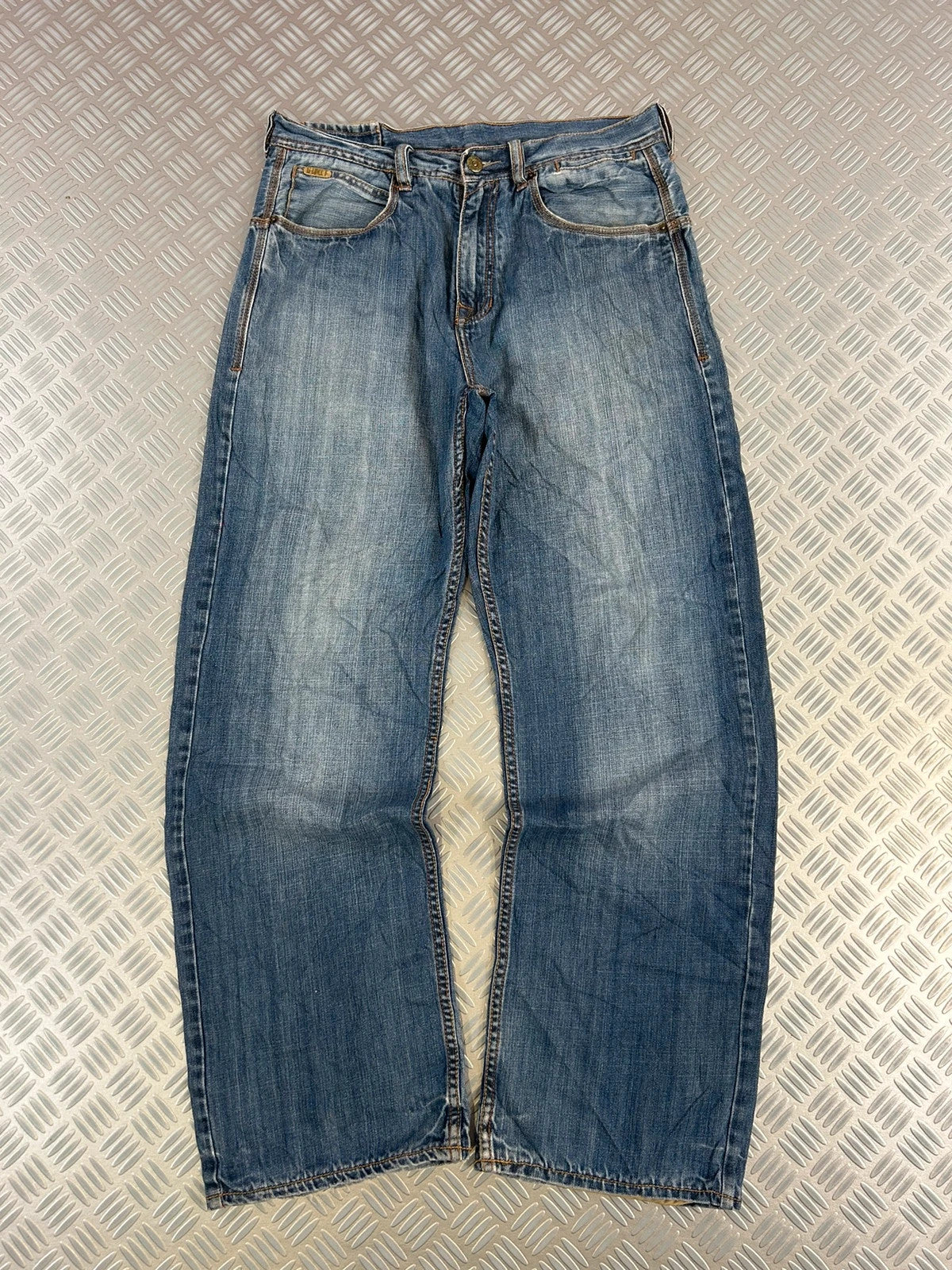 Vintage G-Unit Embroidered Tribal Hip Hop Denim Baggy Jeans 2000s style