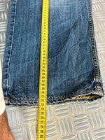 Vintage G-Unit Embroidered Tribal Hip Hop Denim Baggy Jeans 2000s style