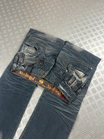 Vintage Y2k Japanese Hip Hop Denim Jeans 2000s