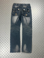 Vintage Y2k Japanese Hip Hop Denim Jeans 2000s