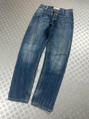 Vintage Tribal y2k Japanese Jeans 2000s style