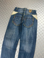 Vintage Tribal y2k Japanese Jeans 2000s style
