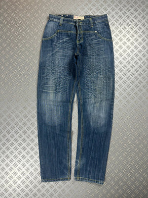 Vintage Tribal y2k Japanese Jeans 2000s style