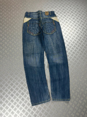 Vintage Tribal y2k Japanese Jeans 2000s style