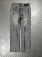 Vintage Y2k Flared Faded Japanese Jeans 90s rare