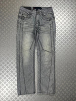 Vintage Y2k Flared Faded Japanese Jeans 90s rare