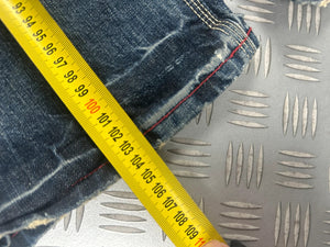 Vintage Oniarai Y2k Flared Japanese Jeans 2000s