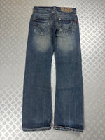 Vintage Oniarai Y2k Flared Japanese Jeans 2000s