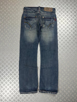 Vintage Oniarai Y2k Flared Japanese Jeans 2000s