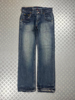 Vintage Oniarai Y2k Flared Japanese Jeans 2000s