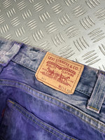 Vintage Levis 511 y2k Hip Hop Flared Jeans 90s rare piece