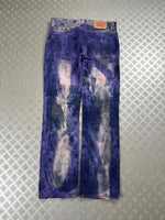 Vintage Levis 511 y2k Hip Hop Flared Jeans 90s rare piece