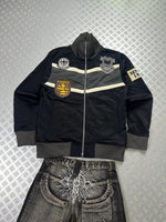Vintage Hip hop y2k tribal full zip Up Jacket 2000s