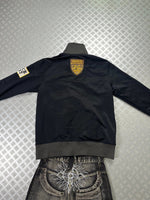 Vintage Hip hop y2k tribal full zip Up Jacket 2000s