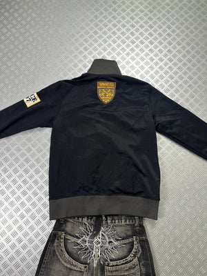 Vintage Hip hop y2k tribal full zip Up Jacket 2000s