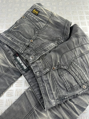 Vintage Flared y2k Japanese Faded Jeans 2000s style