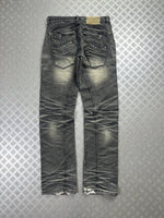 Vintage Flared y2k Japanese Faded Jeans 2000s style