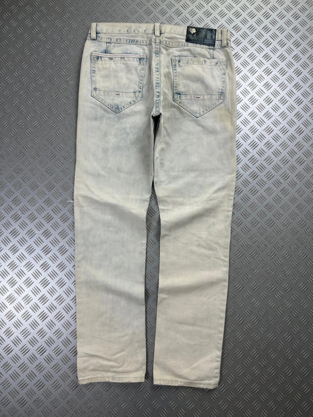 Vintage Jewerly y2k Faded Japanese goth emo Jeans 2000s rare