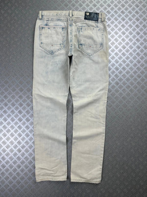 Vintage Jewerly y2k Faded Japanese goth emo Jeans 2000s rare