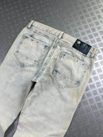 Vintage Jewerly y2k Faded Japanese goth emo Jeans 2000s rare