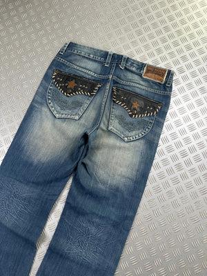 Vintage Big Train Y2k Hip Hop Japanese tribal Jeans 2000s