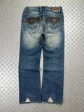 Vintage Big Train Y2k Hip Hop Japanese tribal Jeans 2000s