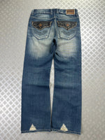 Vintage Big Train Y2k Hip Hop Japanese tribal Jeans 2000s