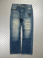 Vintage Big Train Y2k Hip Hop Japanese tribal Jeans 2000s