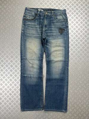 Vintage Big Train Y2k Hip Hop Japanese tribal Jeans 2000s