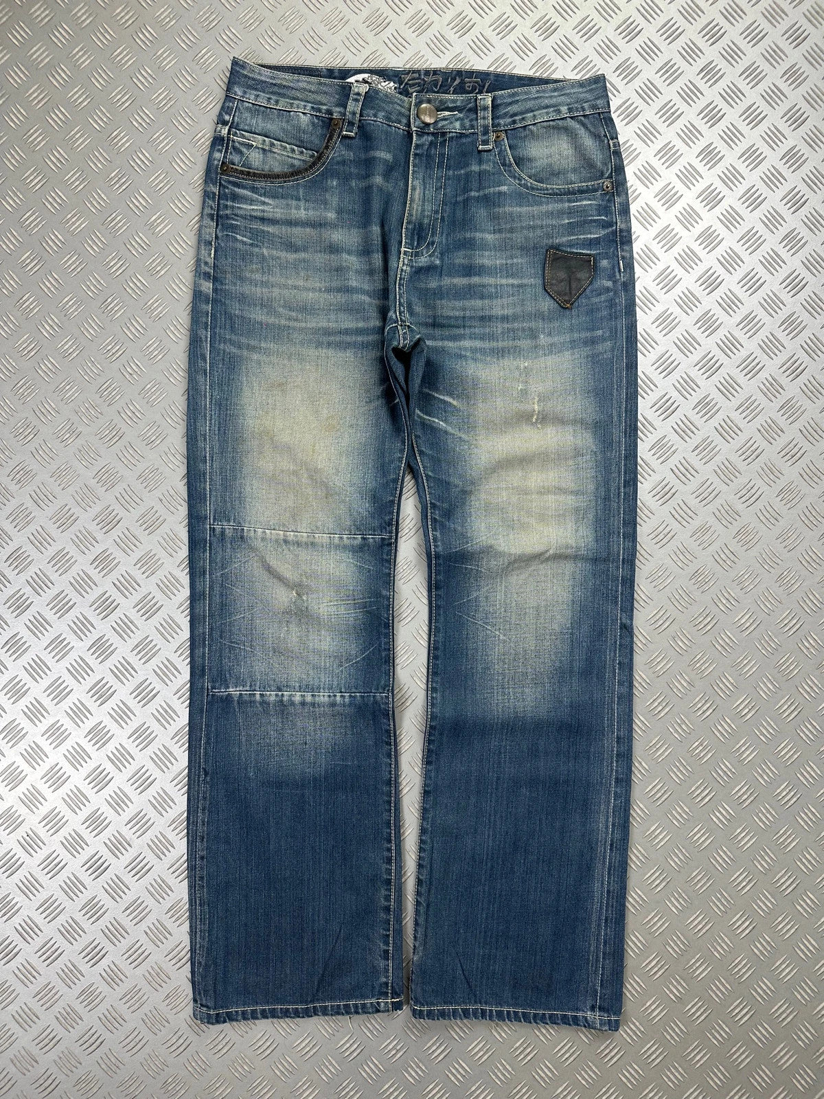 Vintage Big Train Y2k Hip Hop Japanese tribal Jeans 2000s