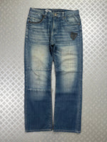 Vintage Big Train Y2k Hip Hop Japanese tribal Jeans 2000s