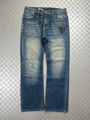Vintage Big Train Y2k Hip Hop Japanese tribal Jeans 2000s